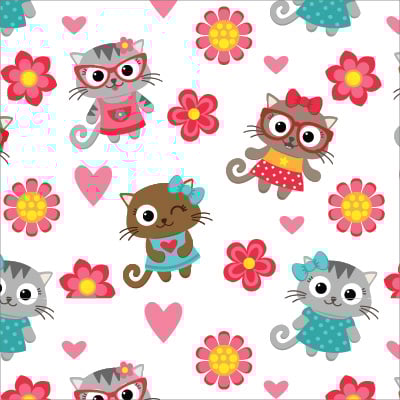 🐱 Пуф Круша "Котенца в очила"