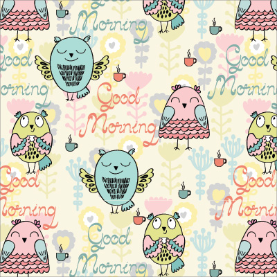 🦉 Пуф Възглавница "Утринни бухали"