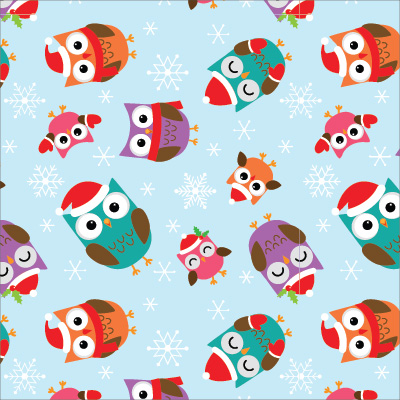 🦉 Пуф Манго "Коледни бухали"