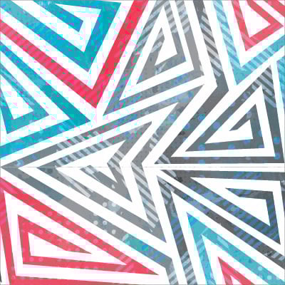 🔺 Мекото кубче "Триъгълни вълни"