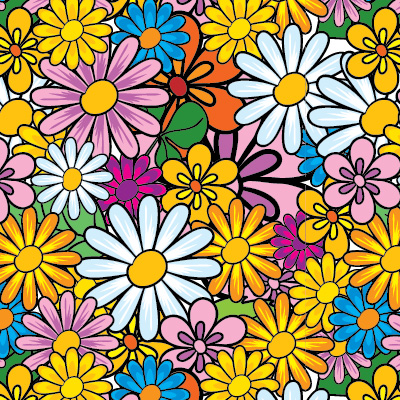 🌼 Мекото кубче "Цветна ливада"