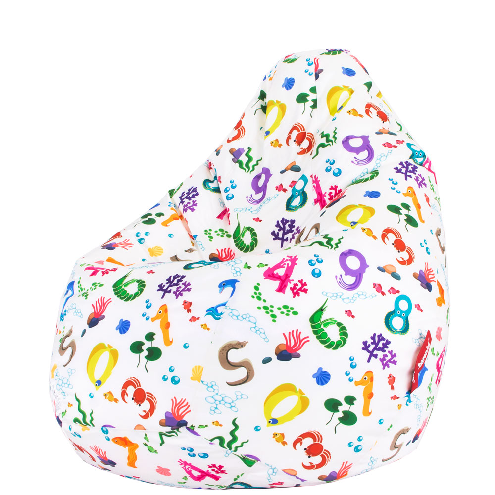 🔢 Пуф Круша "Морски числа"