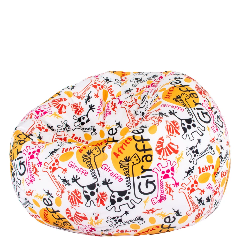 🦒 Пуф Ябълка "Африкански жирафи"