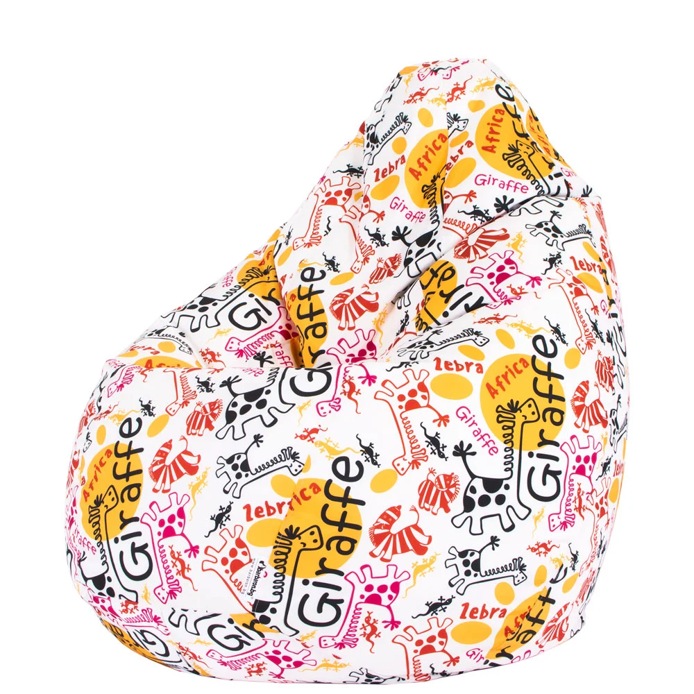 🦒 Пуф Круша "Африкански жирафи"