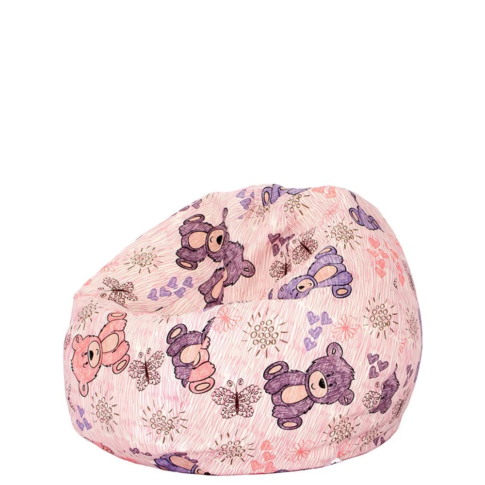 🧸 Детски пуф "Пастелни мечета"