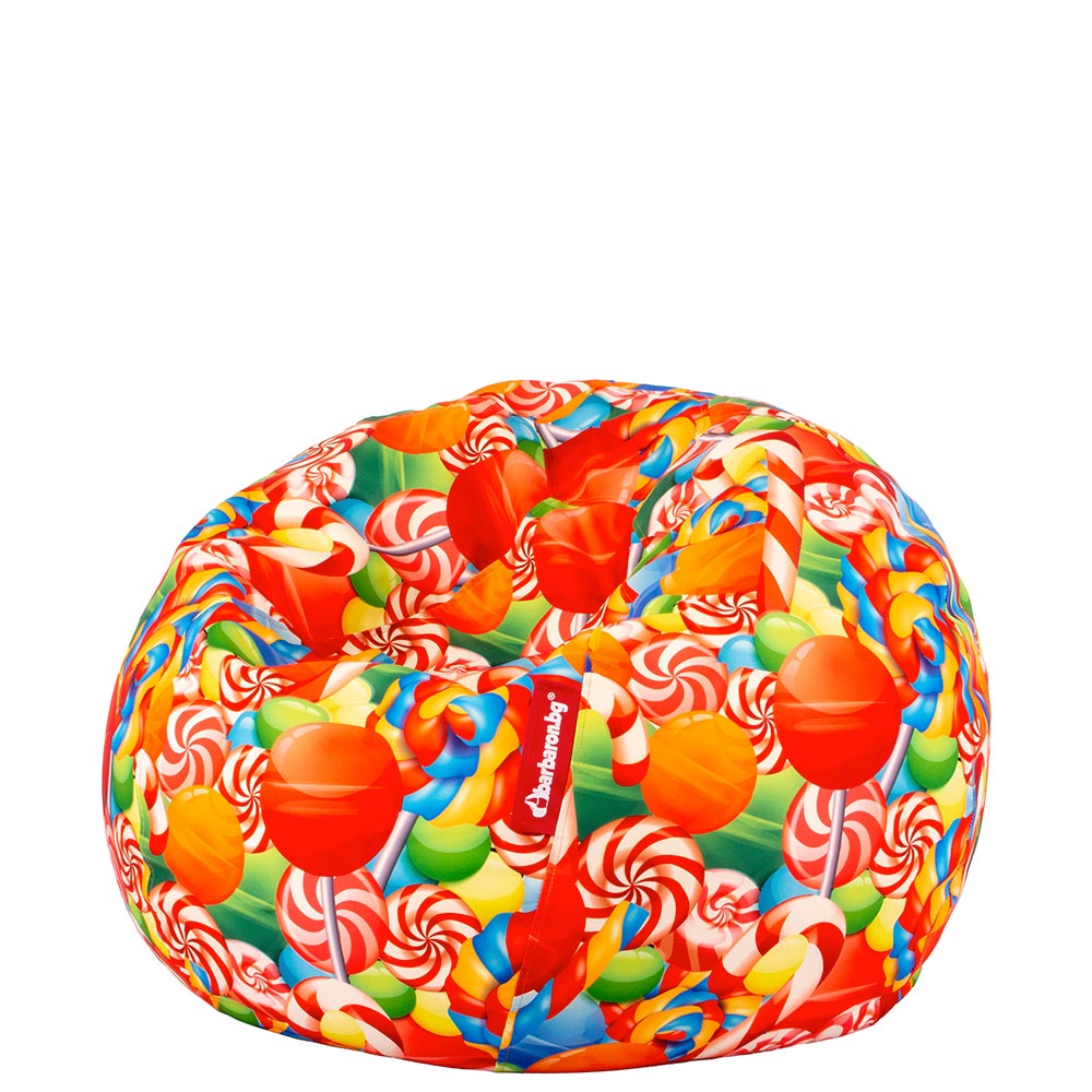 🍭 Пуф Ябълка "Цветна лакомия"