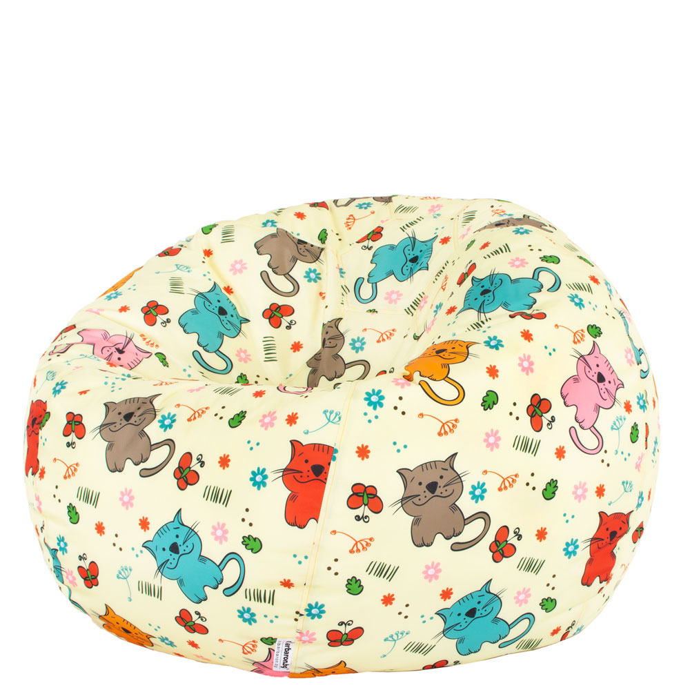 🐱 Пуф Ябълка "Весели котета"