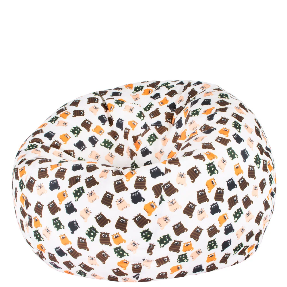 🐱 Пуф Ябълка "Кръмпи кет"