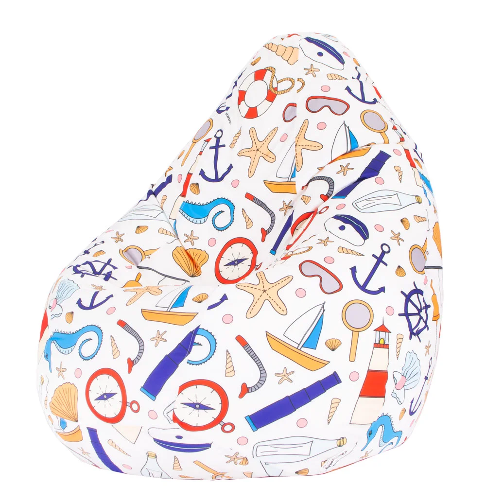 ⚓ Пуф Круша "Морски съкровища"