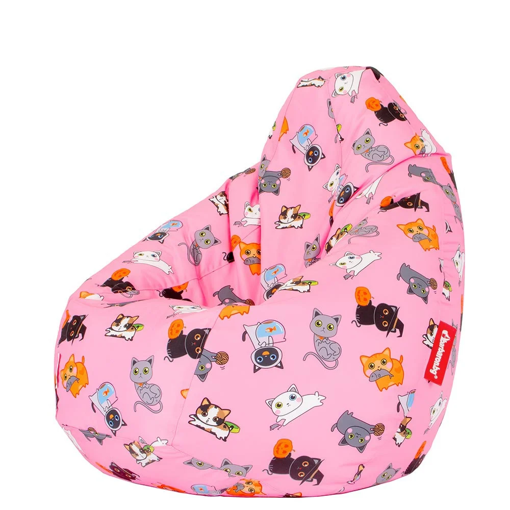 🐱 Пуф Круша "Котешка градина"