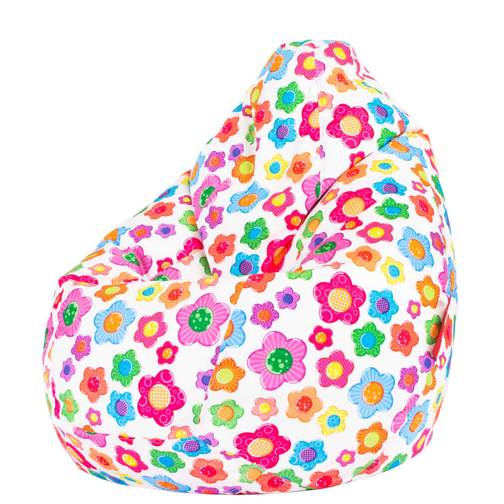 🌼 Пуф Круша "Цветни маргаритки"