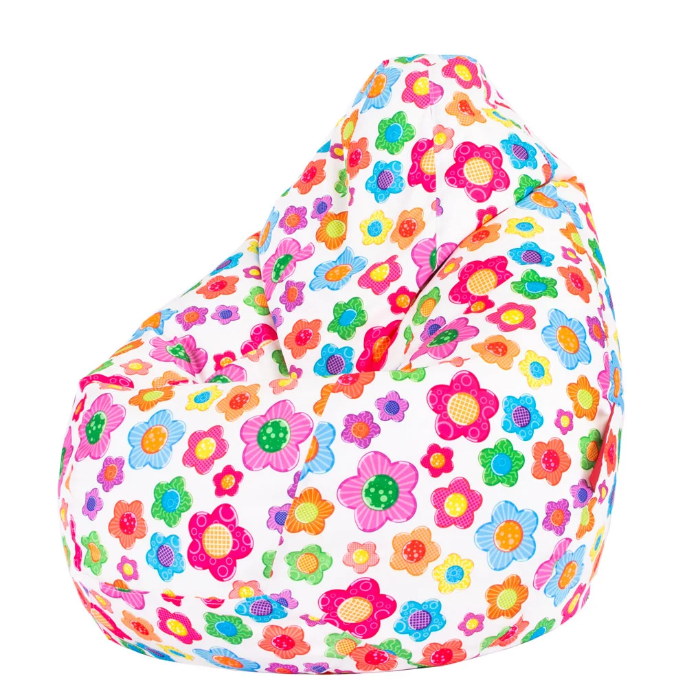 🌼 Пуф Круша "Цветни маргаритки"