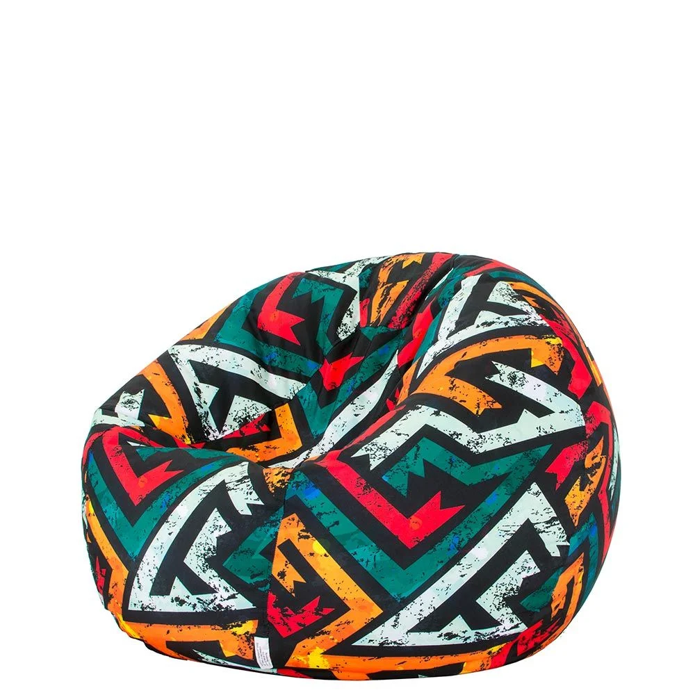 ⚡ Пуф Ябълка "Урбан Зигзаг"