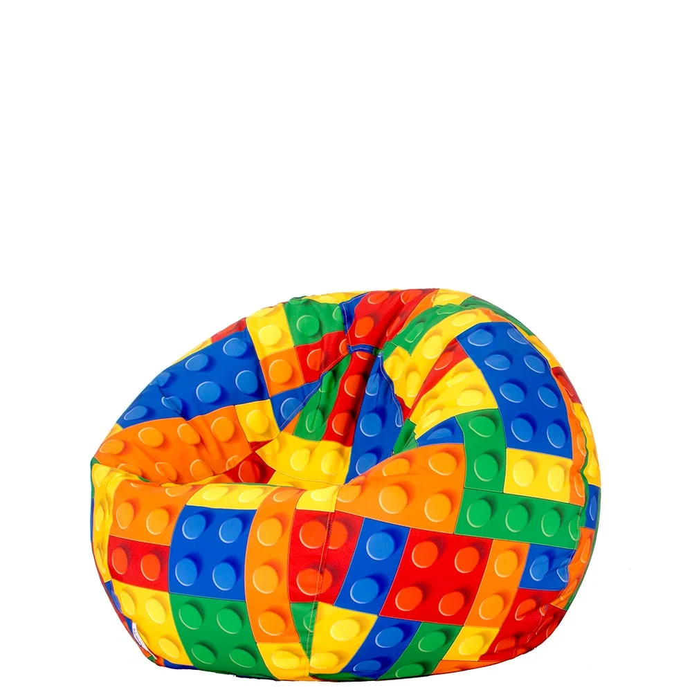 🧱 Пуф Ябълка "Лего Блокове"