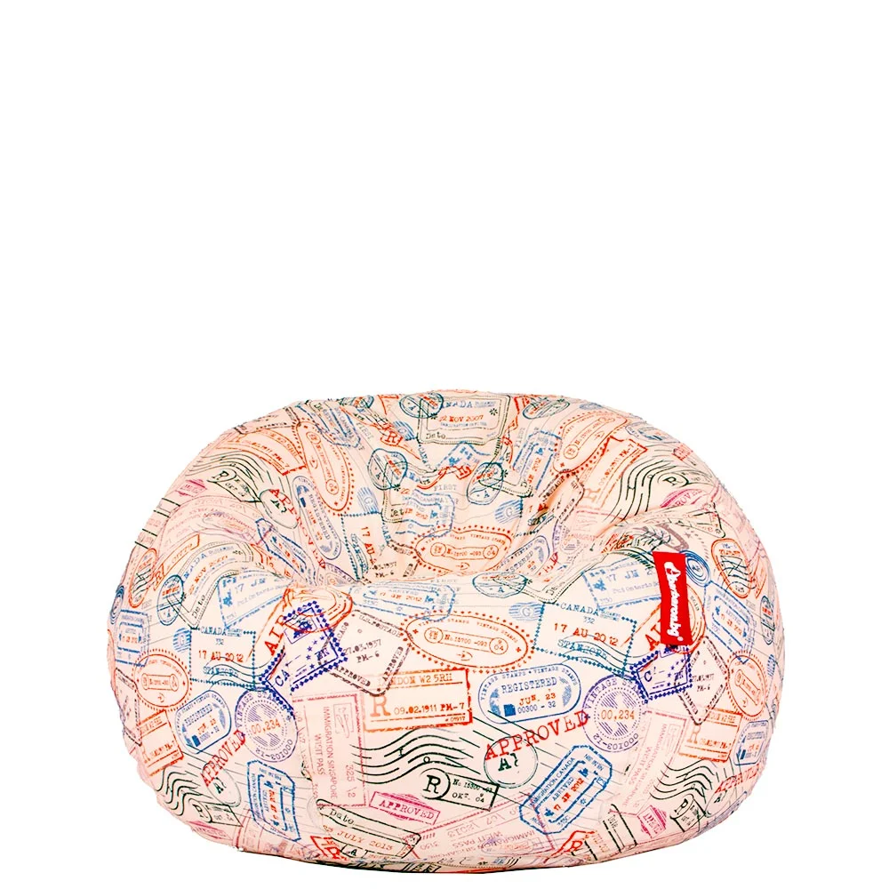 ✉️ Пуф Ябълка "Пощенски Марки"