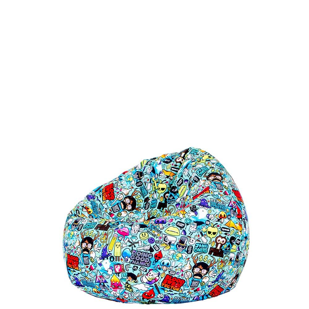 🎮 Детски пуф "Стикер Бомб"