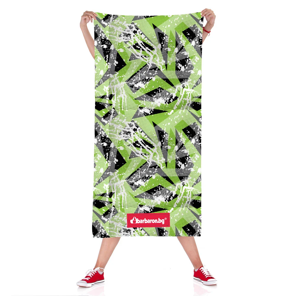 Плажна кърпа "Град Камуфлаж"