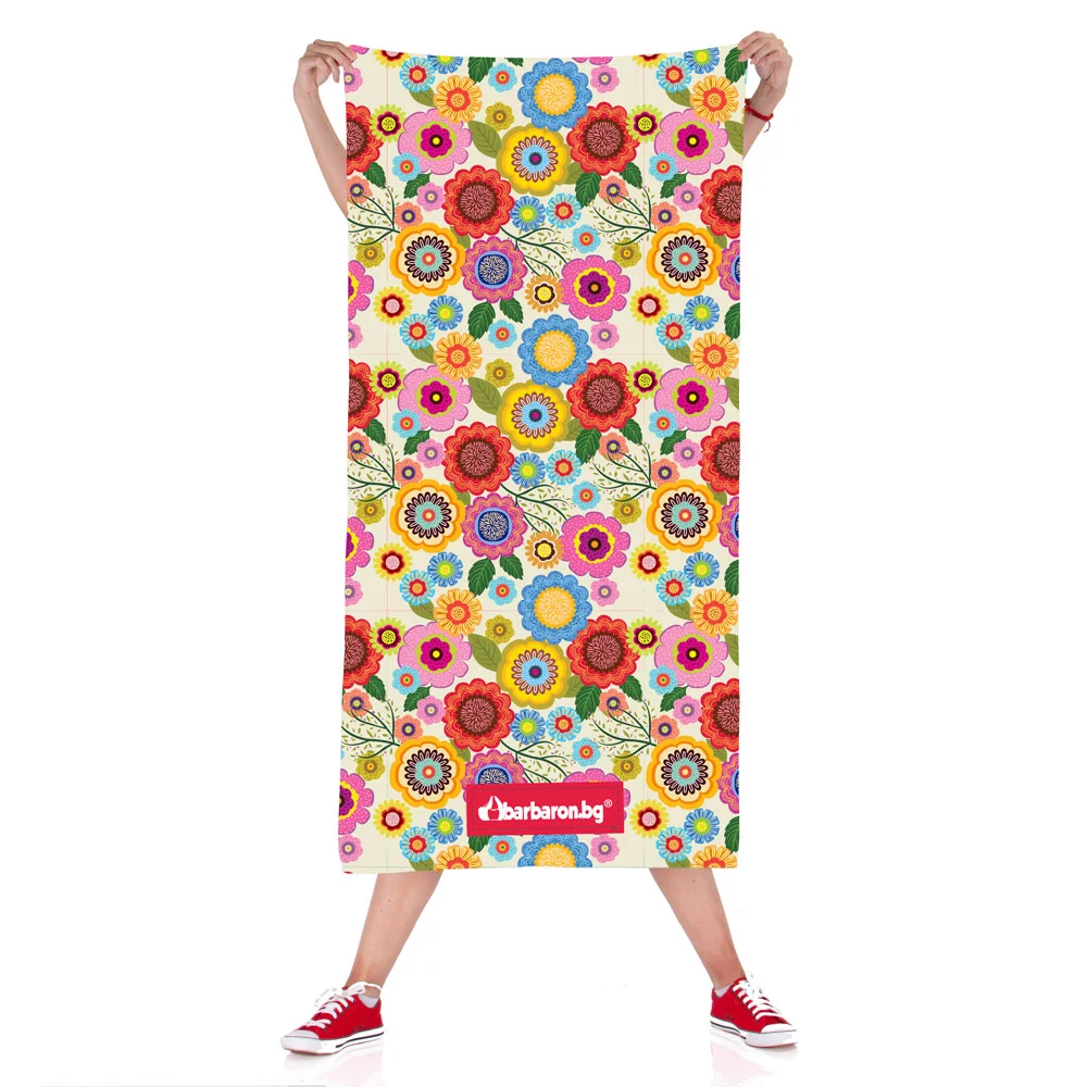 Плажна кърпа "Лятна Градина"