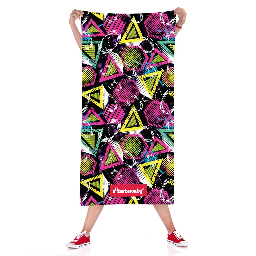 Плажна кърпа "Електро Движение"