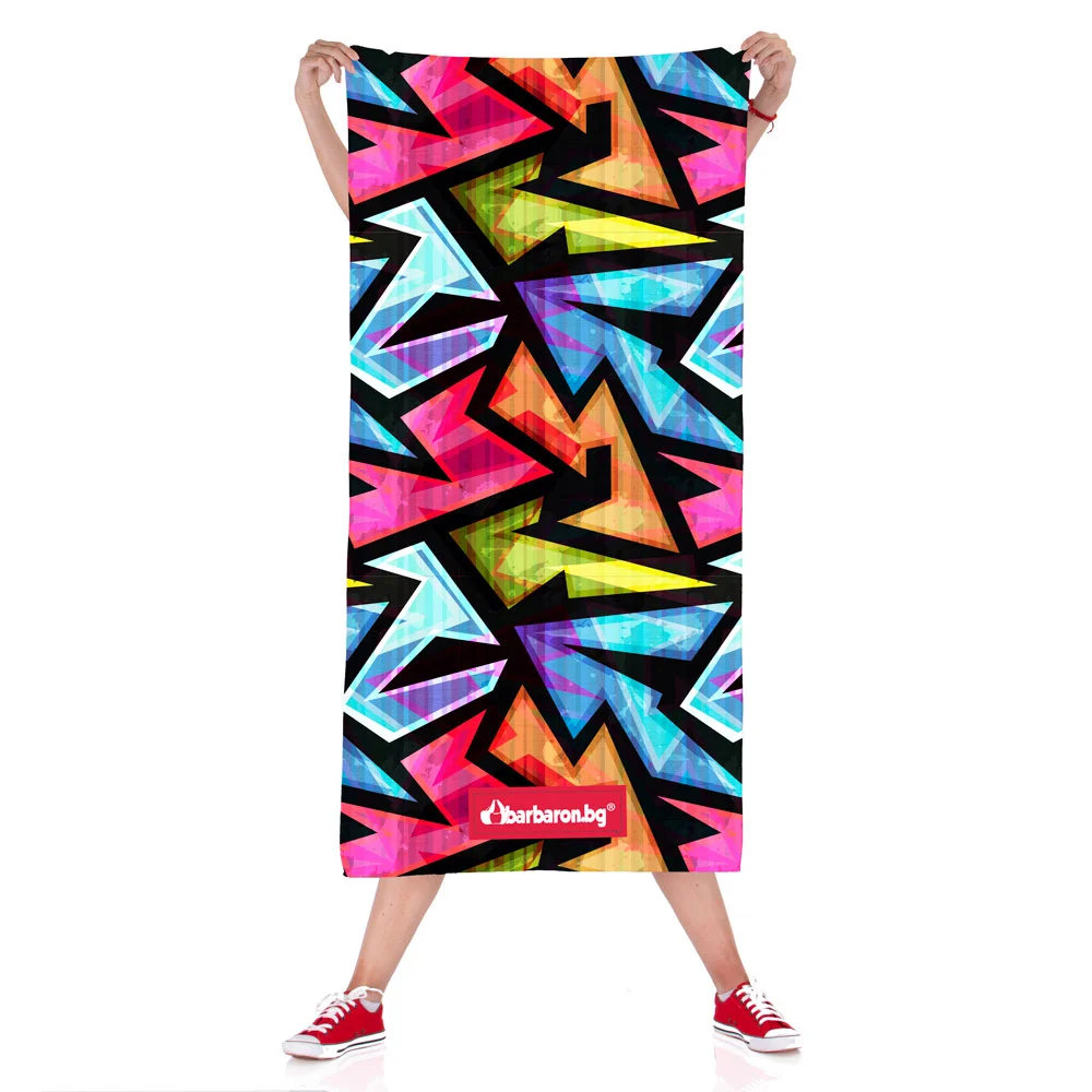 Плажна кърпа "Пиксел Мозайка"