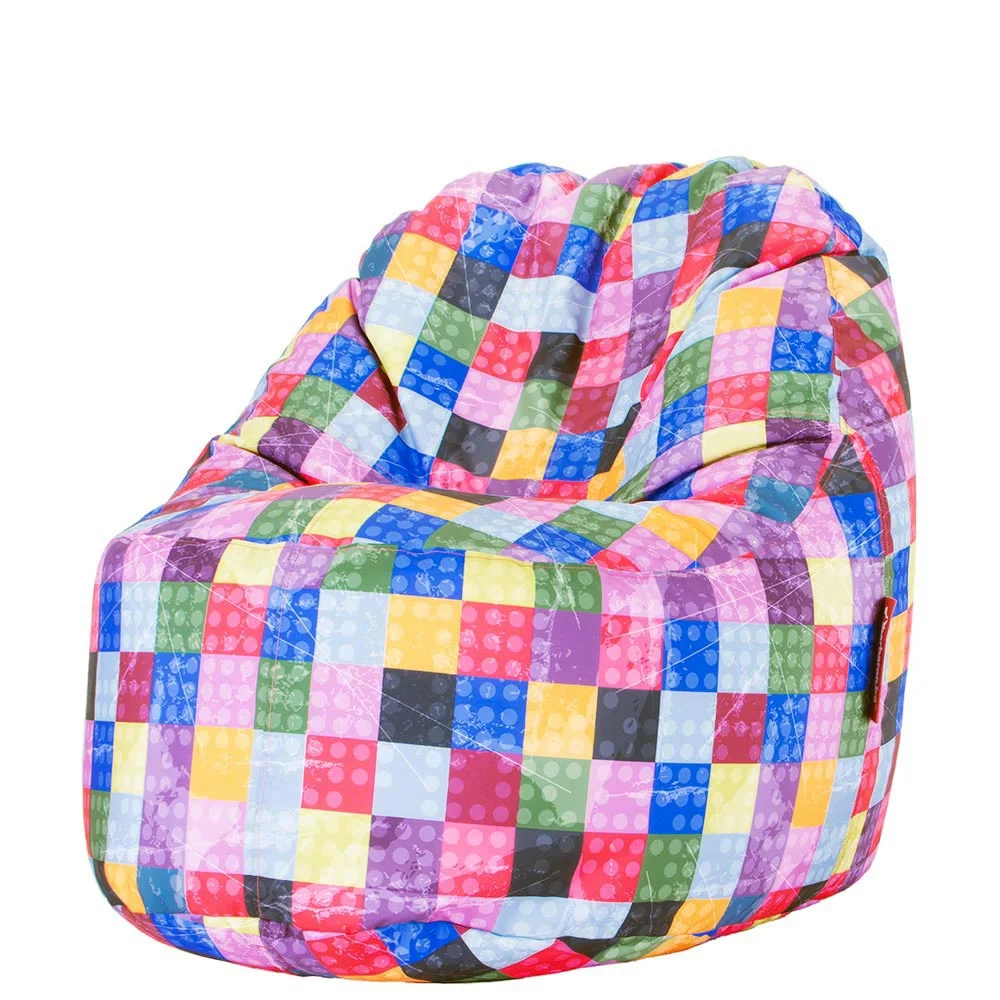 ◼️ Пуф Манго "Шарени квадрати"