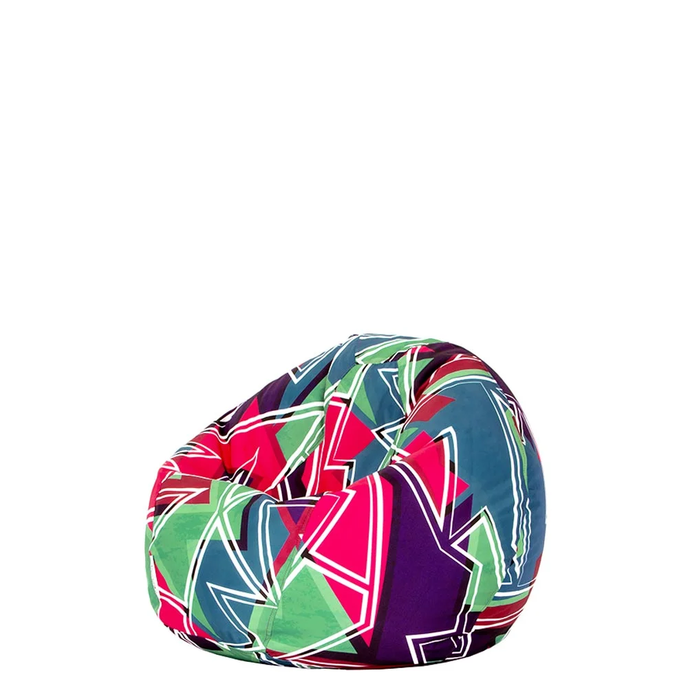 🔷 Детски пуф "Геометричен Лабиринт"