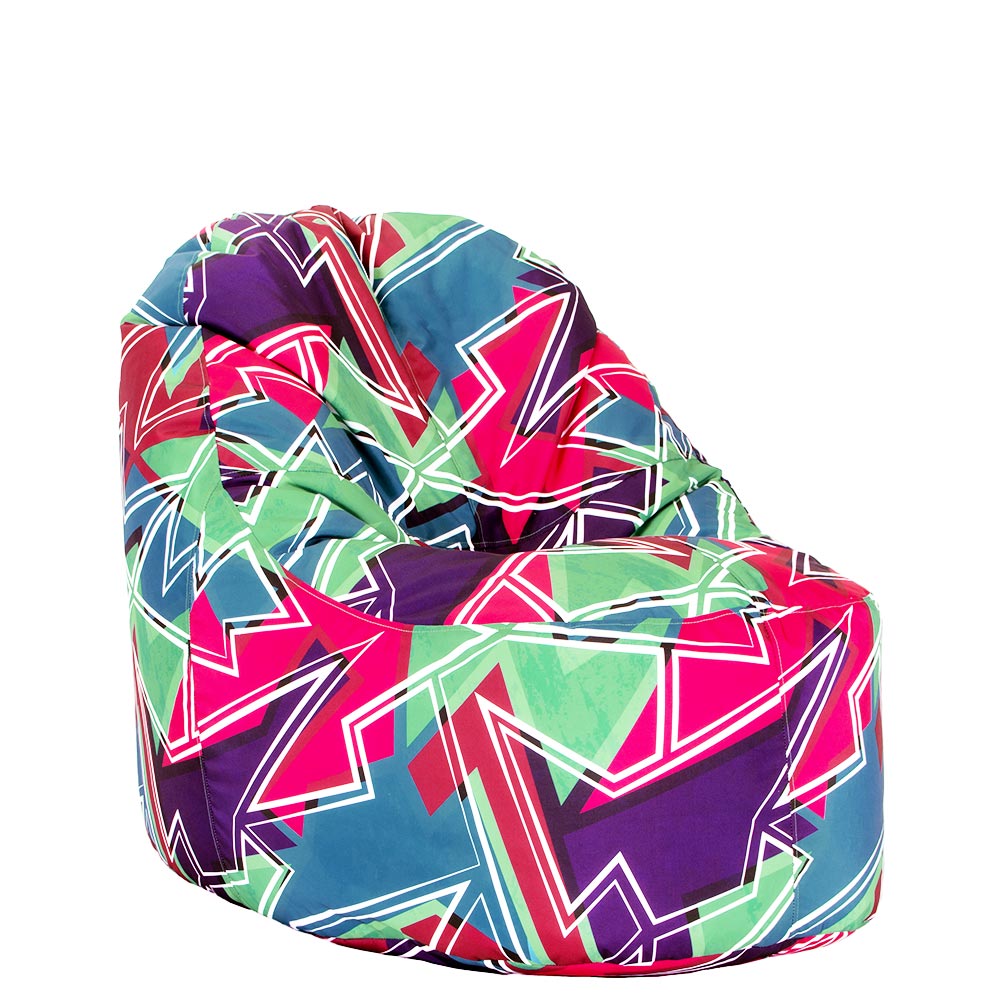 🔷 Пуф Манго "Геометричен Лабиринт"