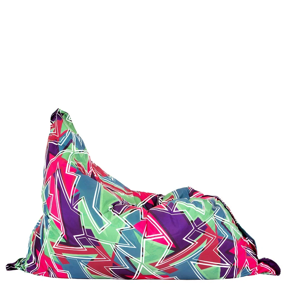 🔷 Пуф Възглавница "Геометричен Лабиринт"