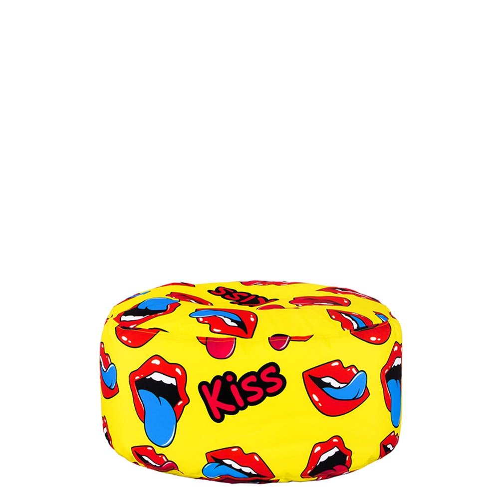 💋 Кръгъл пуф "Поп Устни"