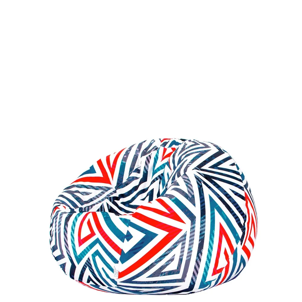 🔺 Пуф Ябълка "Триъгълни вълни"