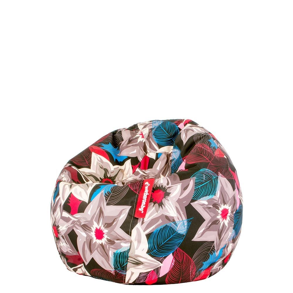 🌺 Детски пуф "Тропически цветя"