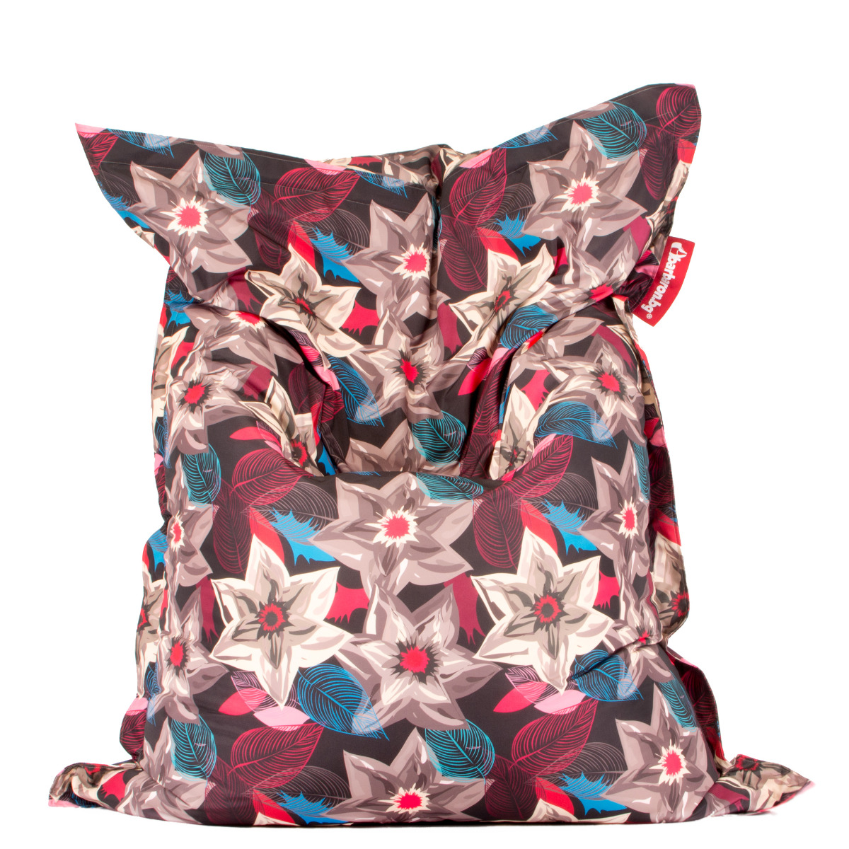 🌺 Пуф Възглавница "Тропически цветя"