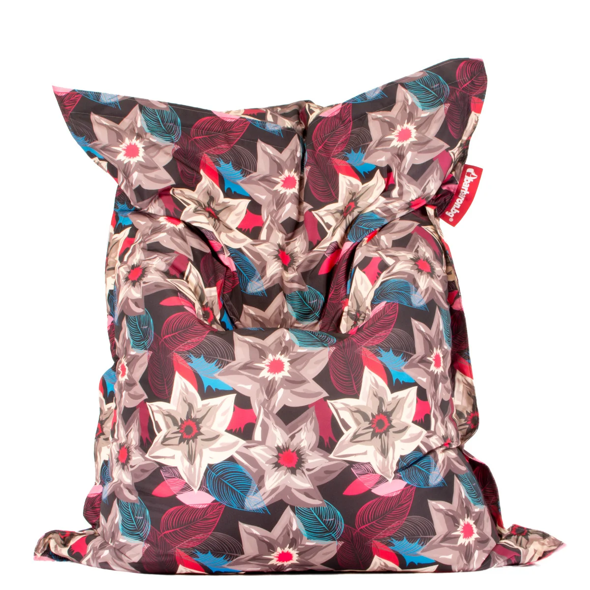 🌺 Пуф Възглавница "Тропически цветя"