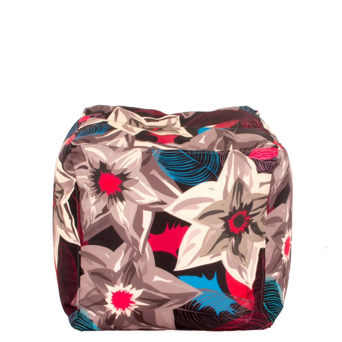 🌺 Мекото кубче "Тропически цветя"