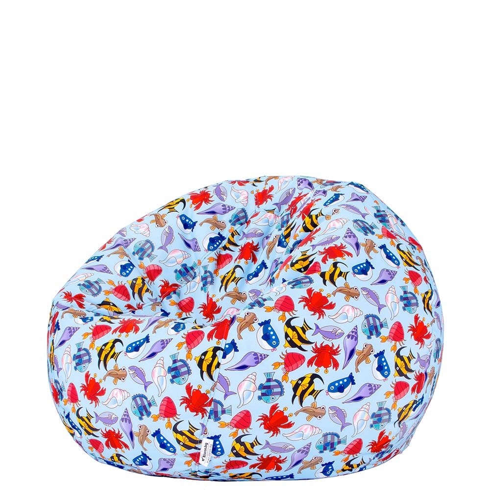 🐠 Пуф Ябълка "Подводен свят"