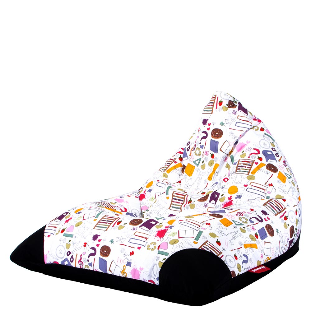 📚 Пуф Пирамида "Училищен Колаж"