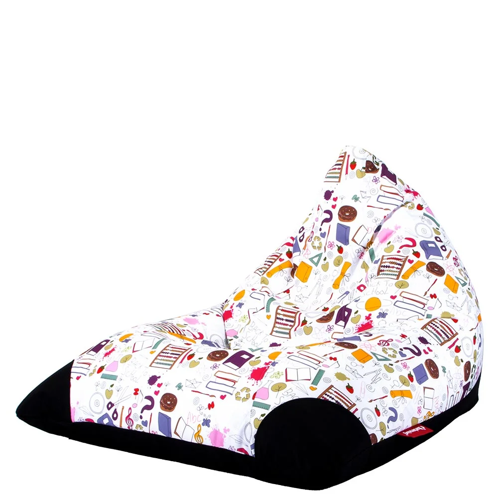 📚 Пуф Пирамида "Училищен Колаж"