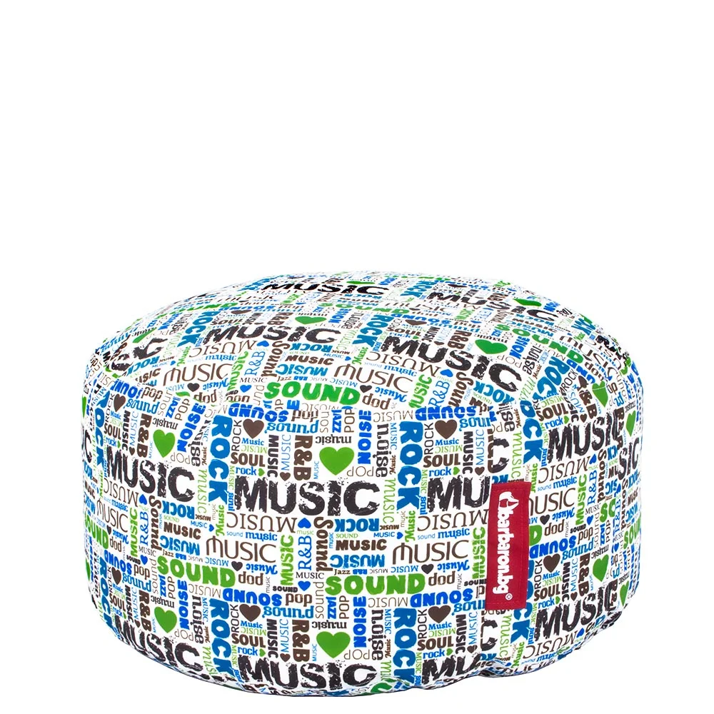 🎼 Кръгъл пуф "Музикална Вълна"