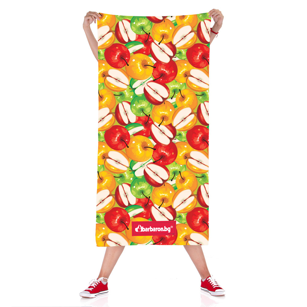 Плажна кърпа "Ябълки Пресни"