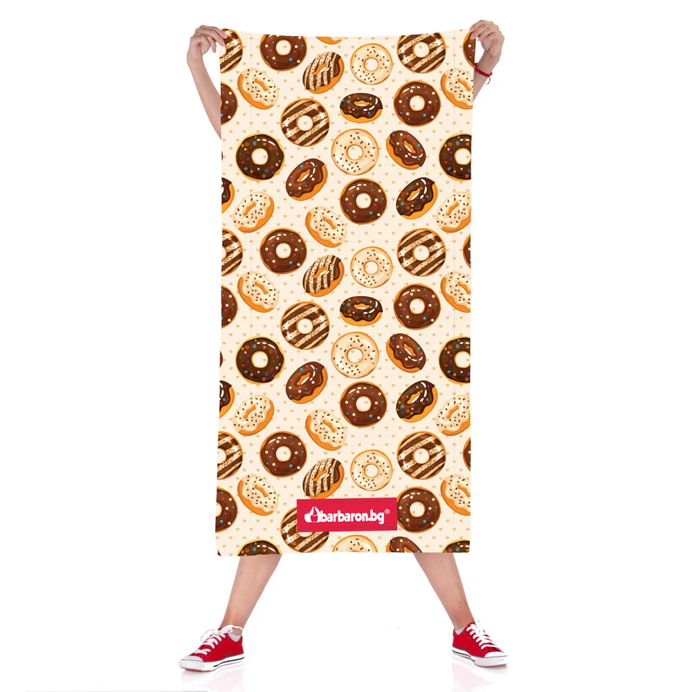 Плажна кърпа "Donuts Party"