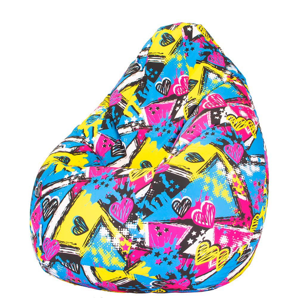 💕 Пуф Круша "Love Граффити"