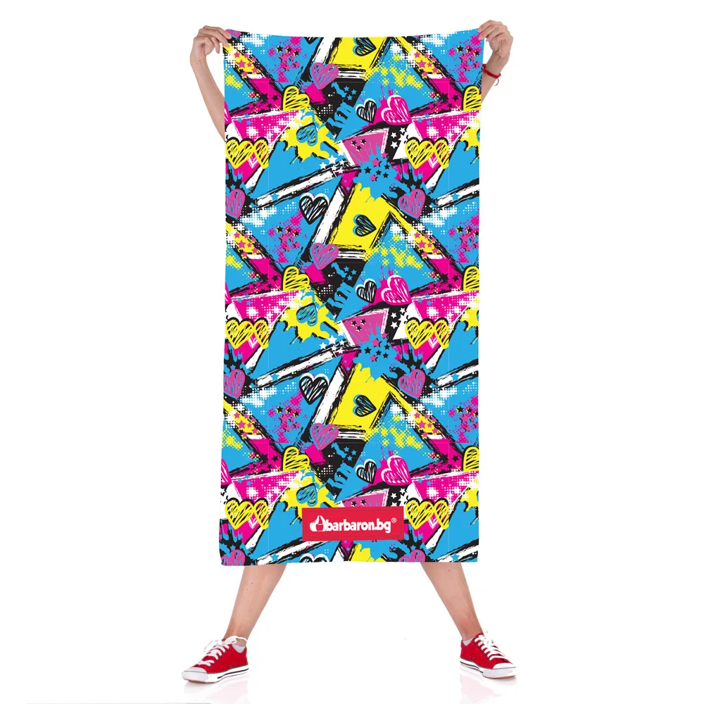 Плажна кърпа "Love Граффити"
