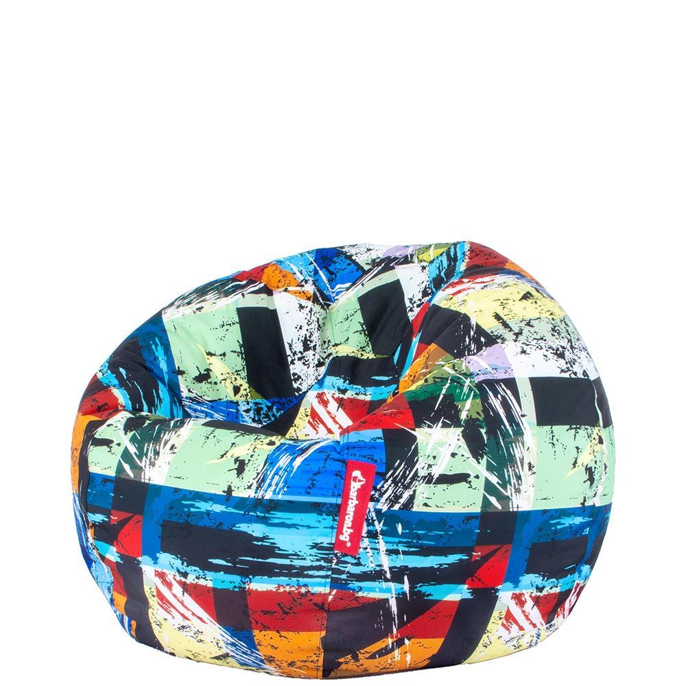 🎨 Пуф Ябълка "Urбан Колаж"