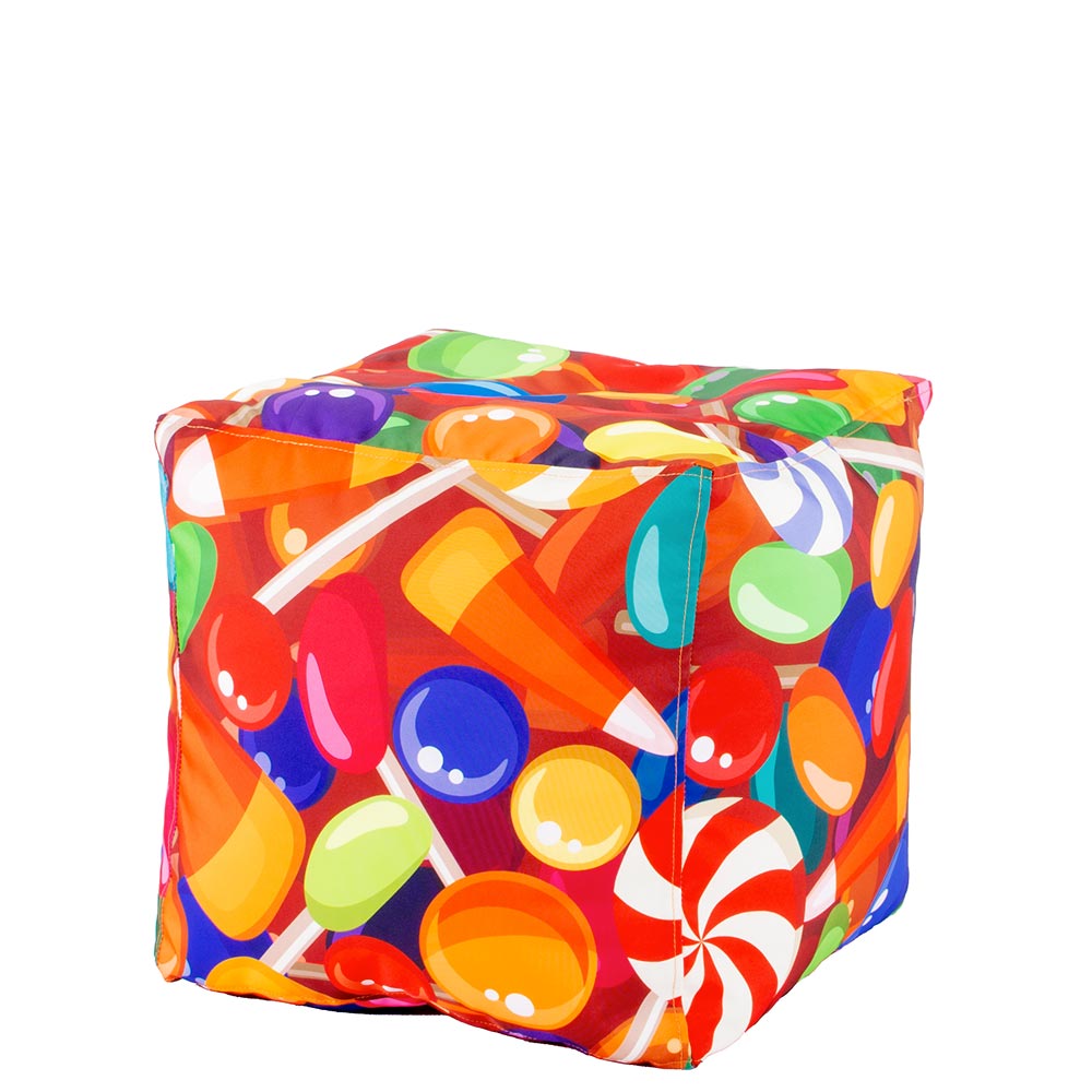 🍭 Пуф Мек куб "Вкусни близалки"