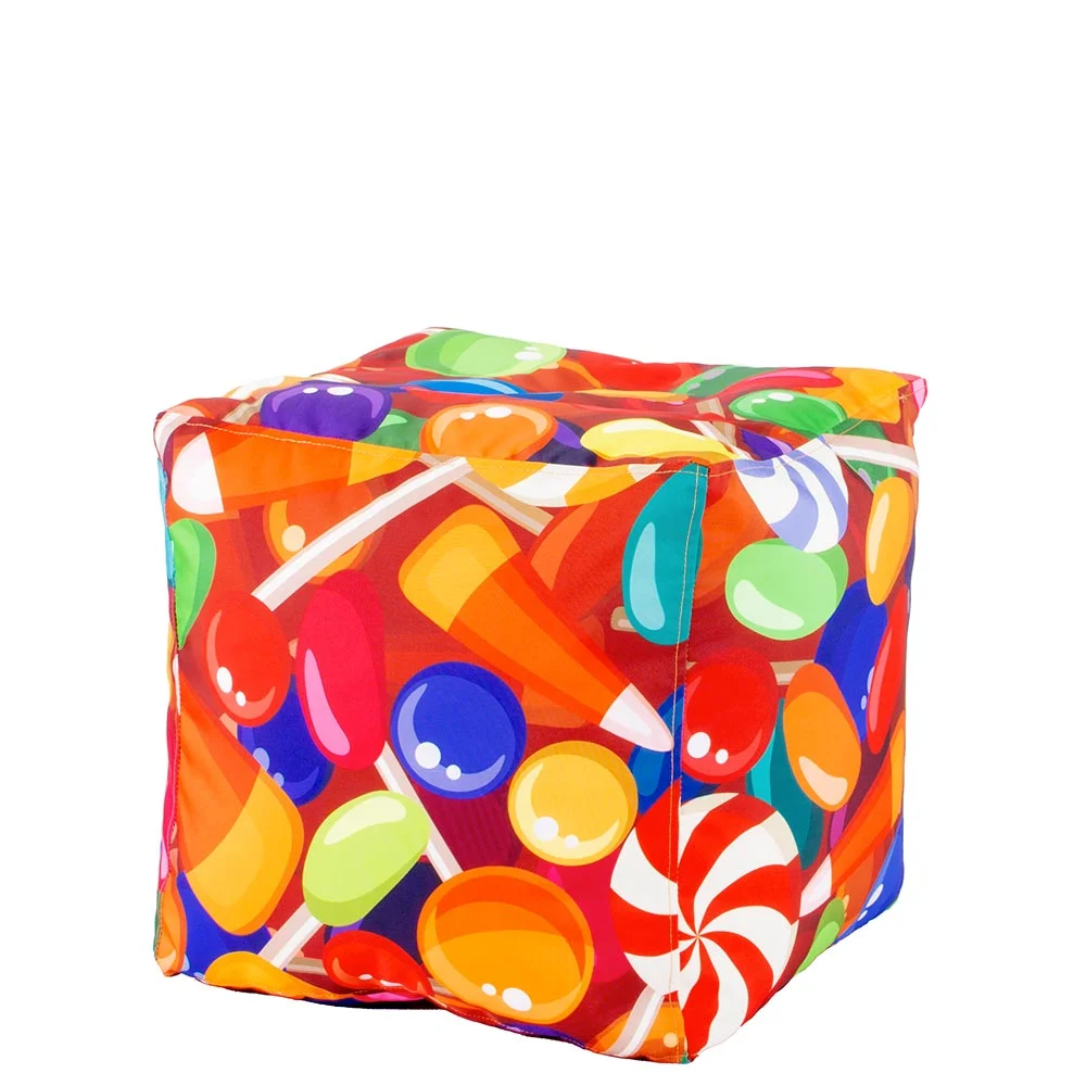 🍭 Пуф Мек куб "Вкусни близалки"