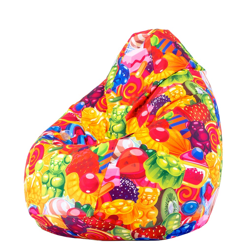 🐻 Пуф Круша "Гумени мечета"