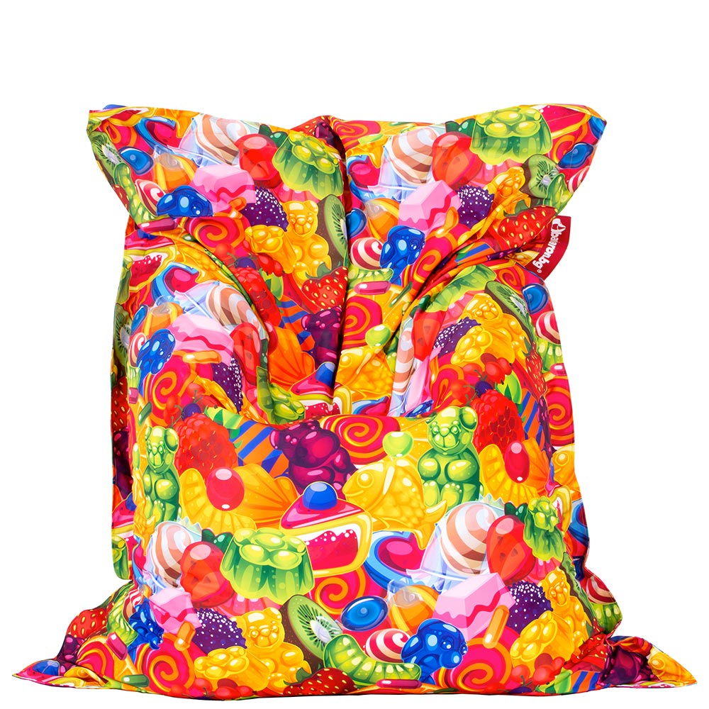 🐻 Пуф Възглавница "Гумени мечета"