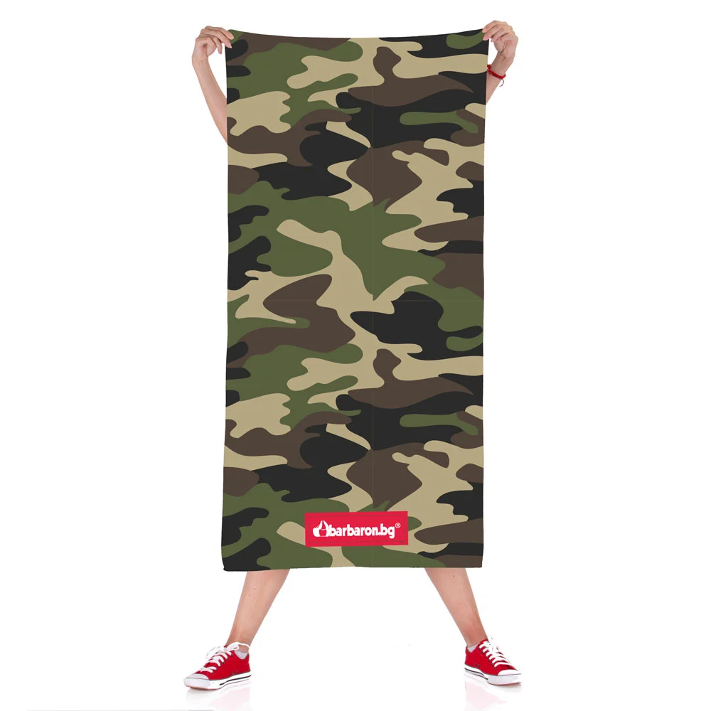 Плажна кърпа "Военен Камуфлаж"