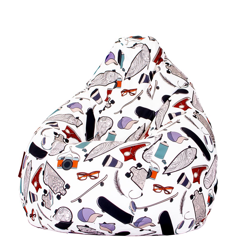 🛹 Пуф Круша "Скейт Лайф"