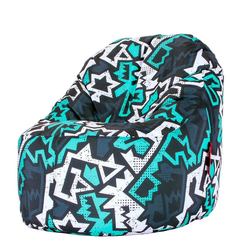 ⚡ Пуф Манго "Черен Зигзаг"